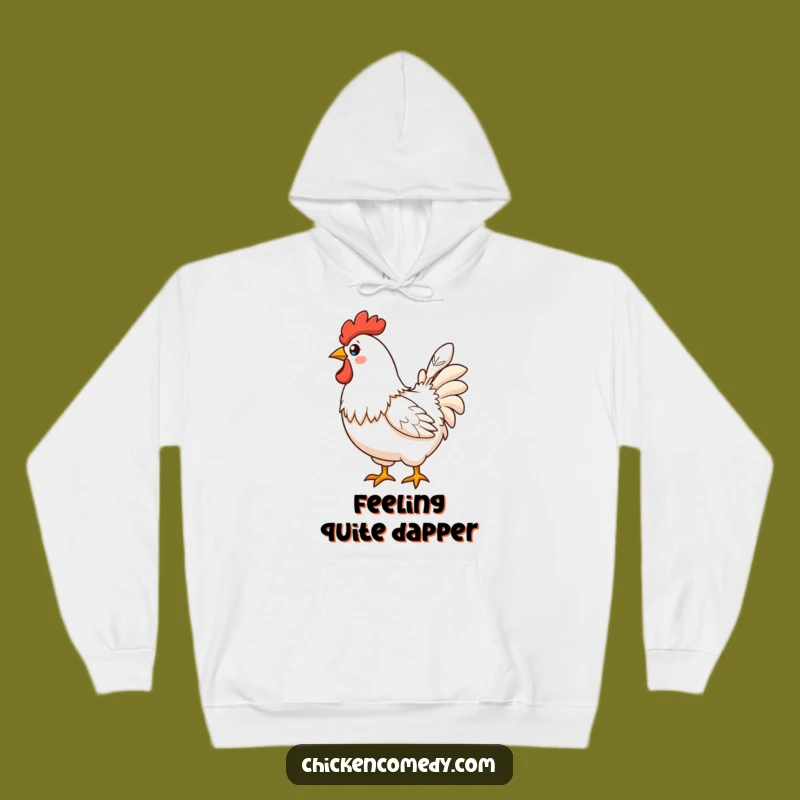 Funny Proud Chicken Feather Hoodie: Cozy Up with this Hilarious Statement Piece