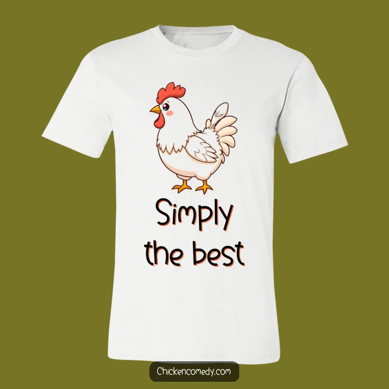 Funny Proud Chicken Feather T-Shirt: Wear Your Pride with this Hilarious Tee